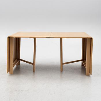 Bruno Mathsson, drop-leaf table, "Maria Flap", Mathsson International, Värnamo.