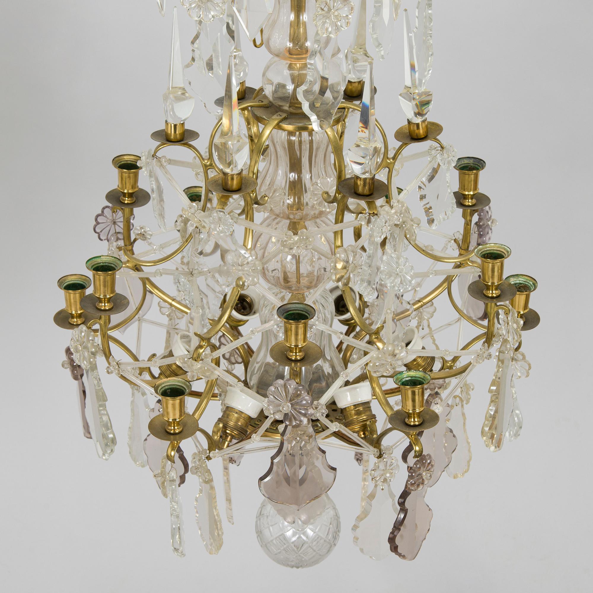 Takkrona, 1900-talets mitt.