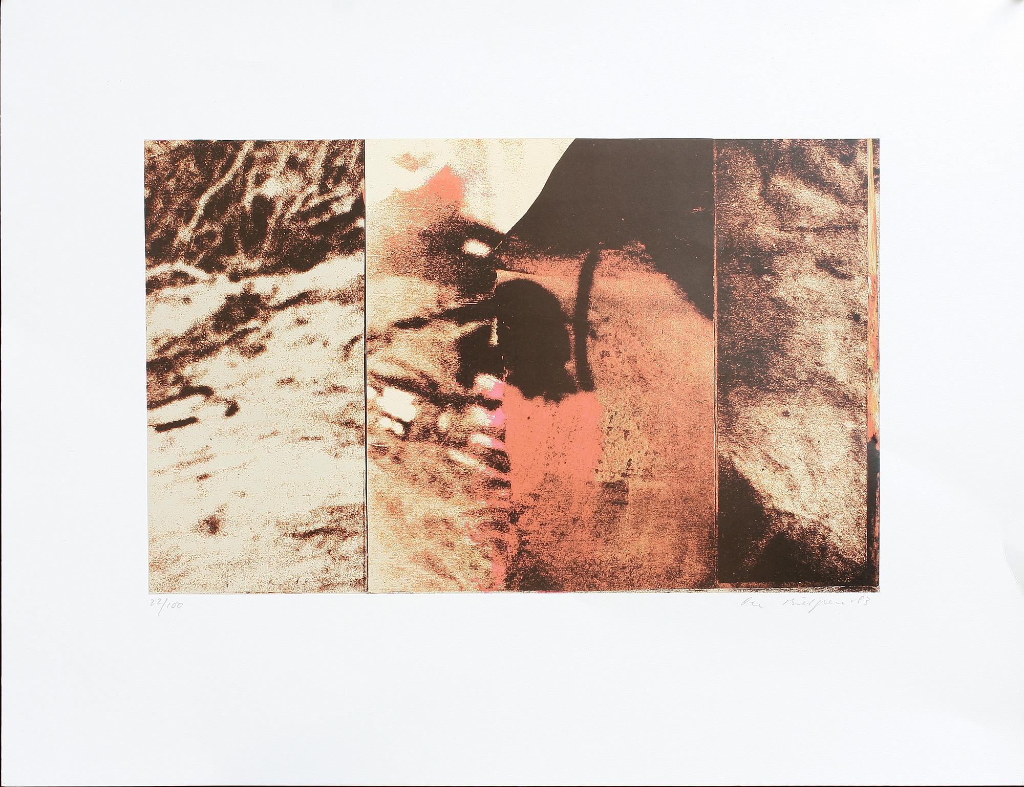 OLA BILLGREN, färglitografi, sign, dat -83 och numr 22/100.