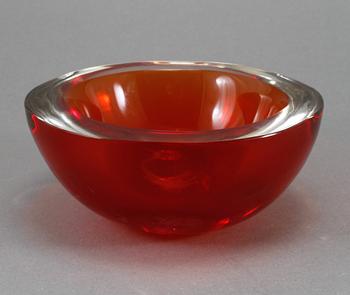SKÅL, glas, Murano, Italien, 1900-talets andra hälft.
