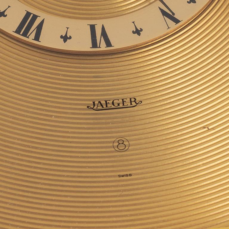 Jaeger-LeCoultre bordsur/väckarur, modellnr 2160, 1960-tal.