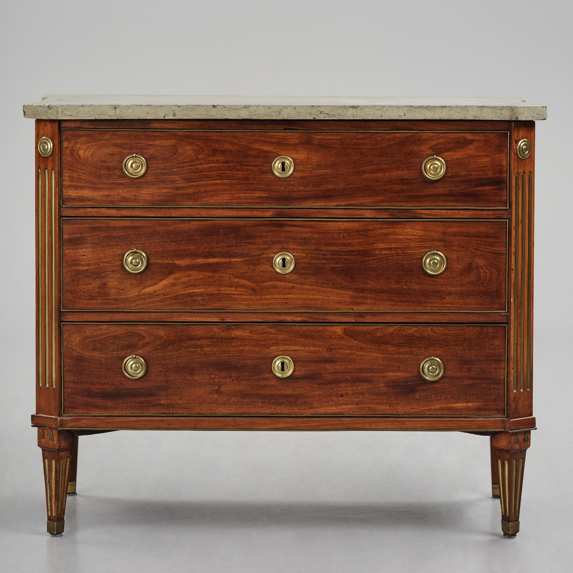 A late Gustavian commode.