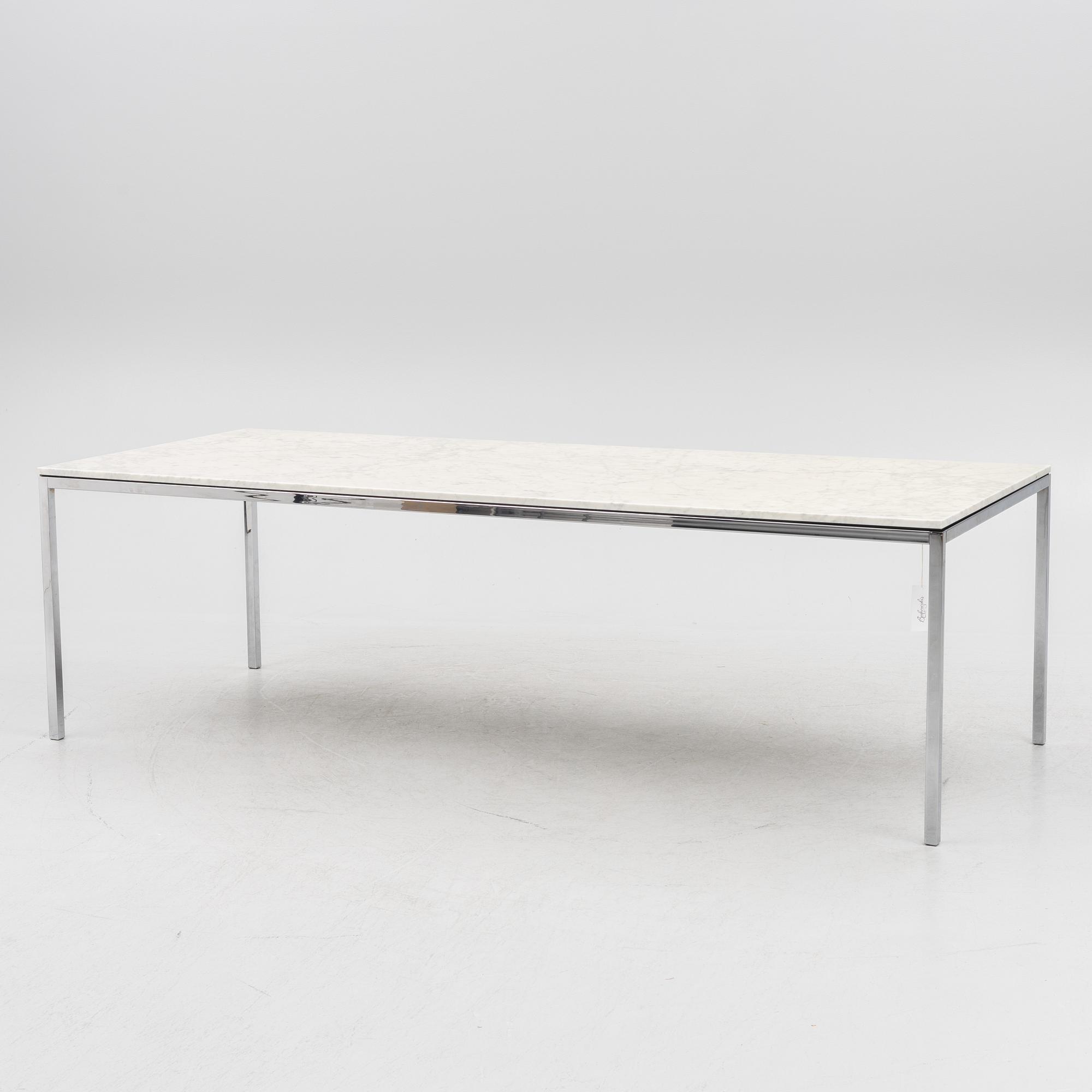 Florence Knoll, a dining table, 'High Rectangular Table', Knoll.