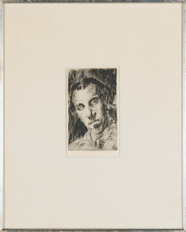 Unto Koistinen, Self-portrait.
