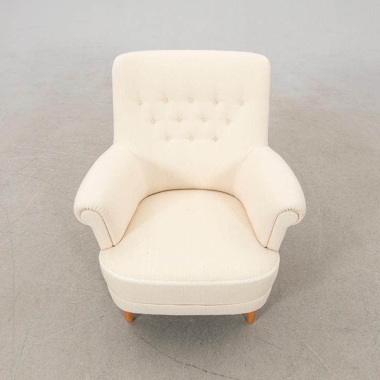 Carl Malmsten, armchair "Hemmakväll", late 20th century.