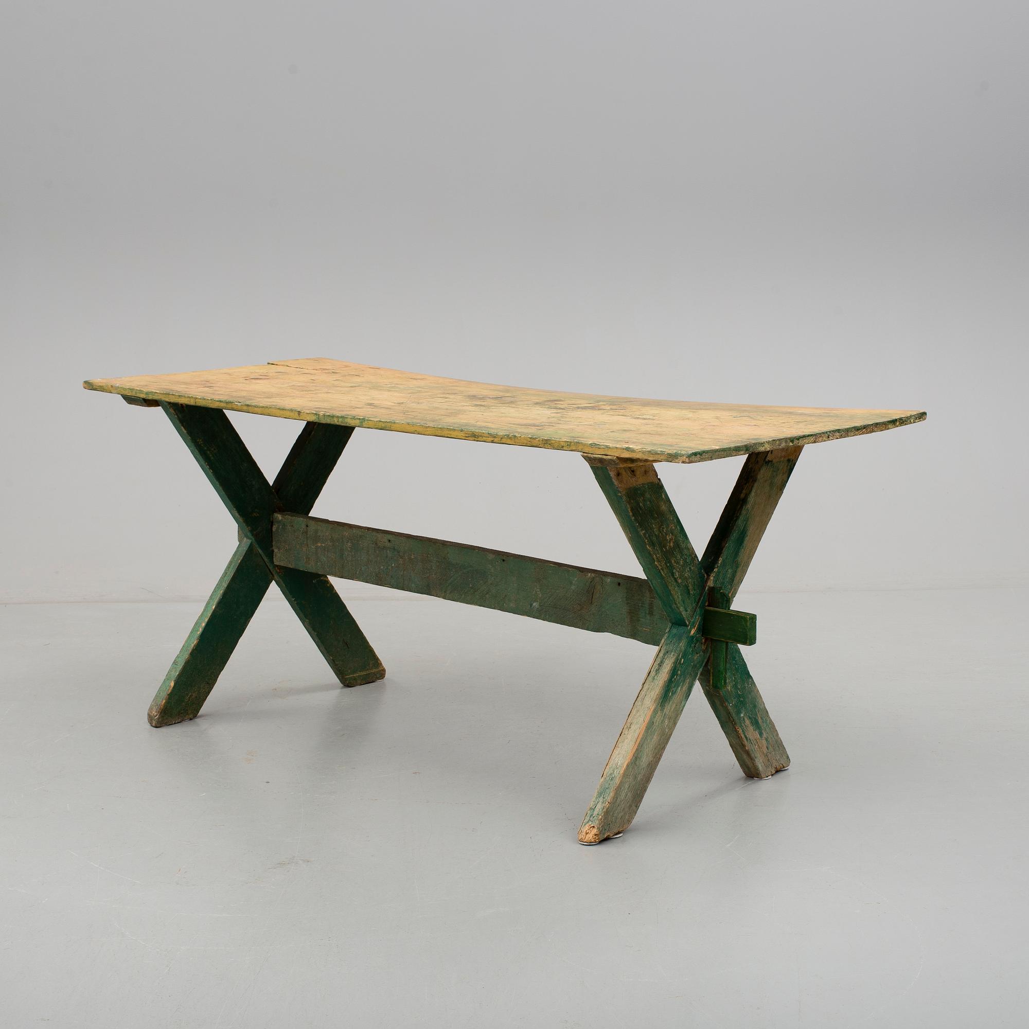 MATBORD, s k bockbord, 1900-talets första hälft.