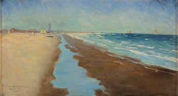 650. Rikard Lindström, Waves against the Skagen shore.