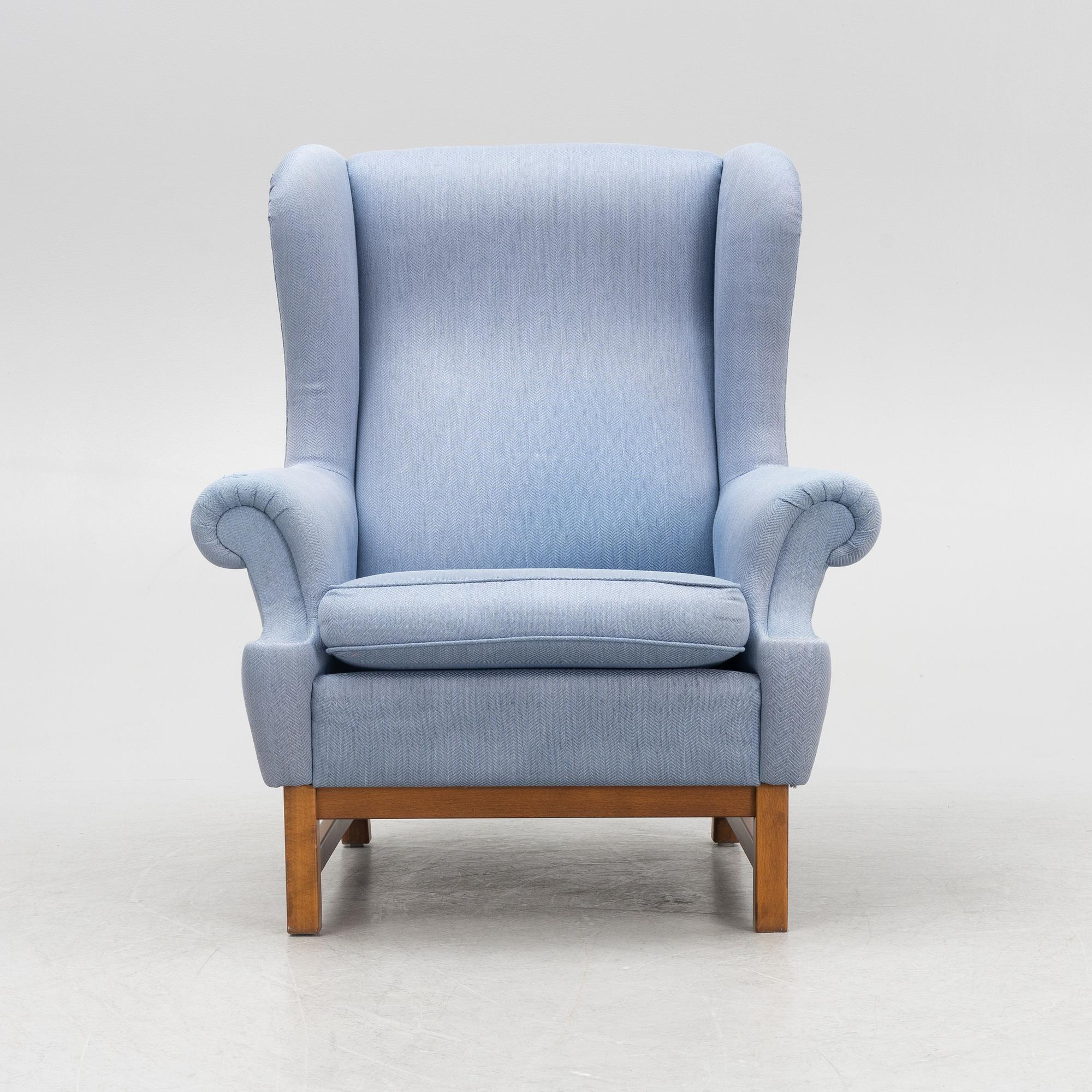 Ragnar Helsén, fåtölj, "Oxford", Stjernmöbler, Herrljunga för Svenskt Tenn, 1900-talets andra hälft.