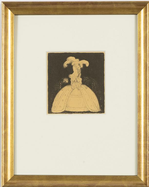 John Bauer, "Två friare".