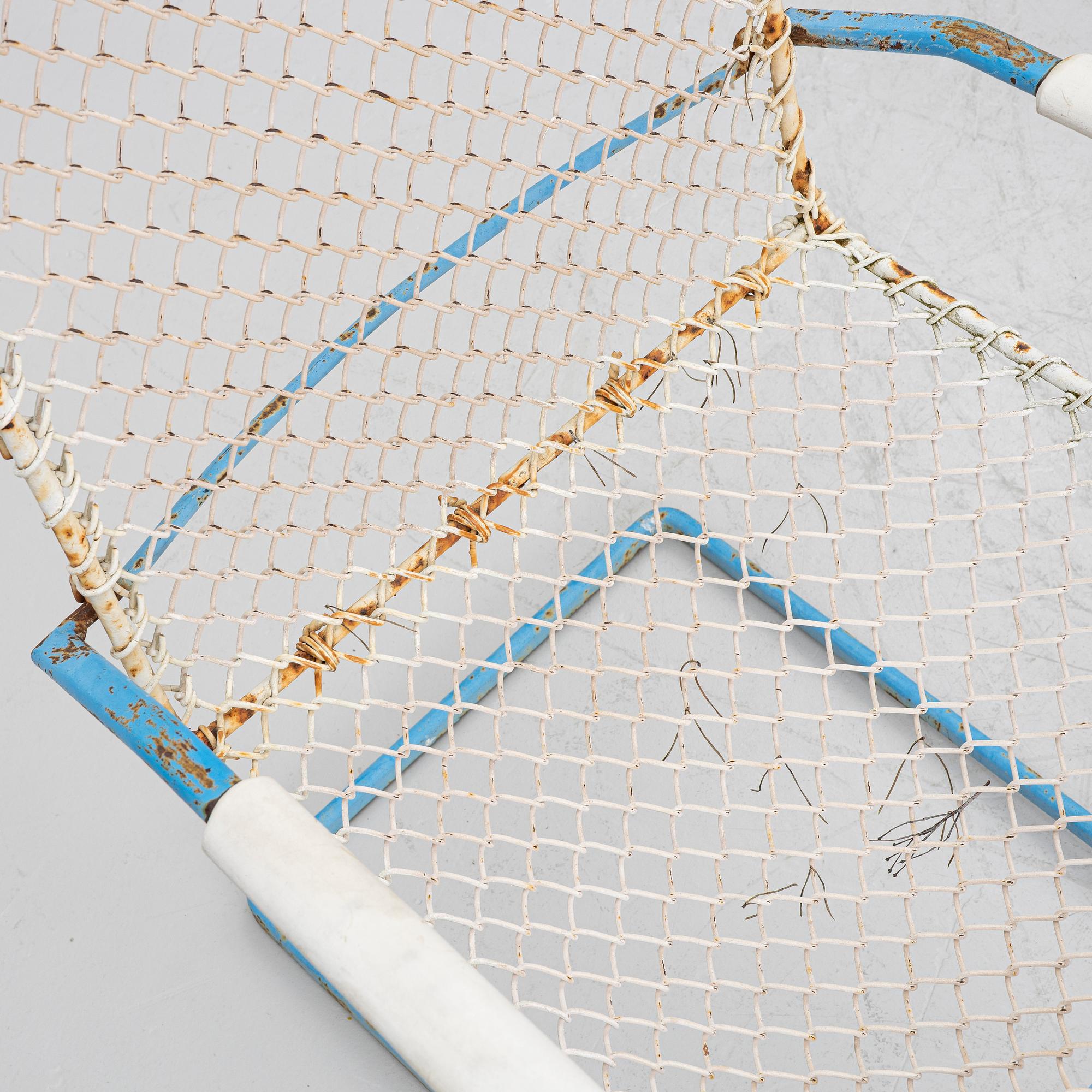 A set of garden furniture, model P-40 and P-50, Grythyttan, Sweden, late 1950's.