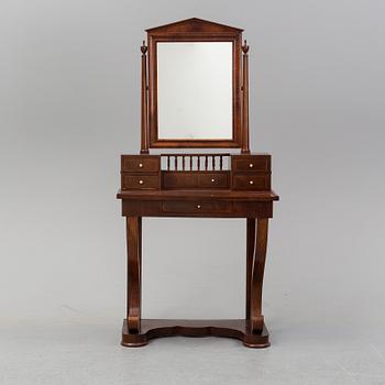 A 19th century Swedish Empire mahogany dressing table.