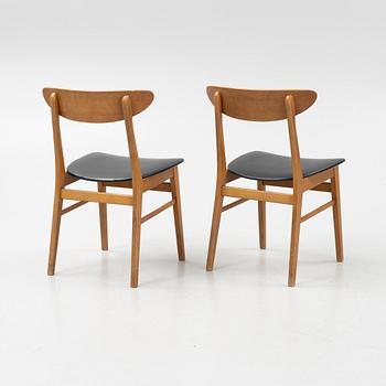 Stolar, 6 st, Farstrup, Danmark, 1960-tal.