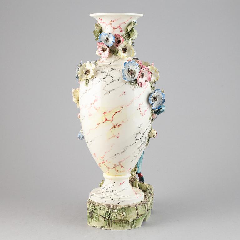 Vase, porcelain, rococo style, 1900's.