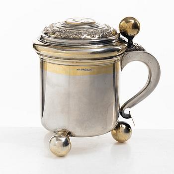 C.G. Hallberg, A Swedish silver tankard, Stockholm 1949.