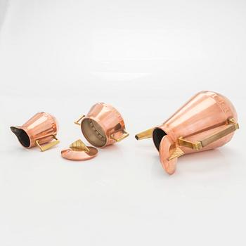 An early 20th century  4-piece coffee set.