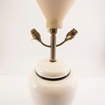 Table lamp France first half/mid 20th century porcelain.