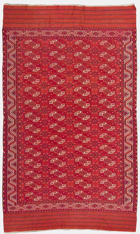 Matto, kelim, antiikki. 373x220cm.