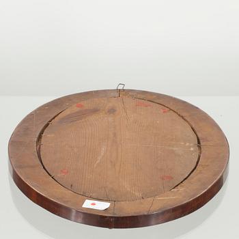 SPEGELLAMPETT, för ett ljus, empire, 1800-talets första hälft.