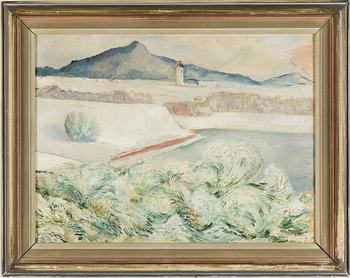 LEANDER ENGSTRÖM, oil on canvas, signed and dated 1913.