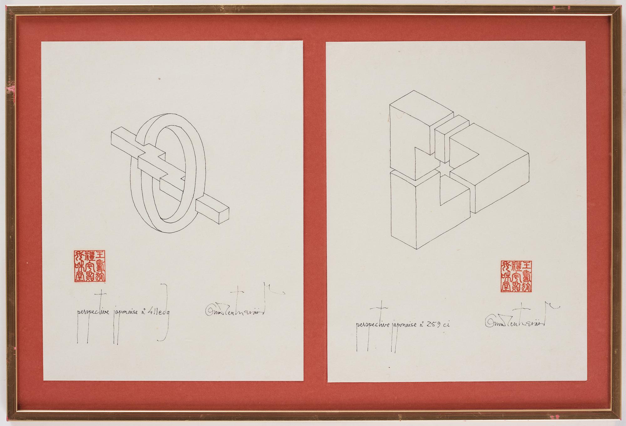 Oscar Reutersvärd, "Perspective japonaise".