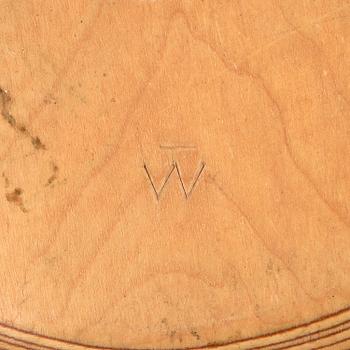 Tapio Wirkkala, a laminated birch dish, Finland, 1950s.