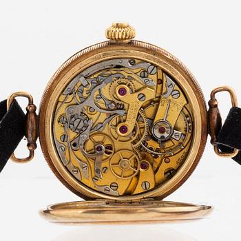Longines, "Monopusher", "F. Woroniecki Warszawa", chronograph, wristwatch, 35 mm.