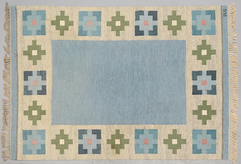MATTA, rölakan, monogramsignerad BS, 1900-talets andra hälft, 230 x 164 cm.