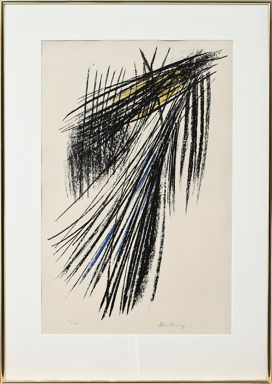 HANS HARTUNG, färglitografi, sign samt nr 60/100.