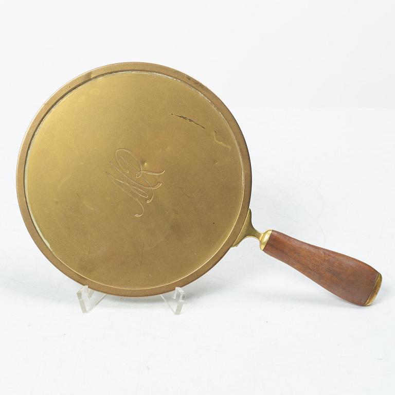 Josef Frank, a hand mirror 'H 2156'and two jars, Svenskt Tenn.