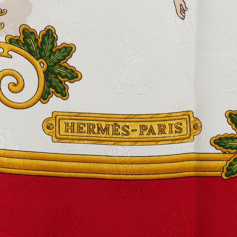 Hermès, scarf, "Joies d'Hiver".