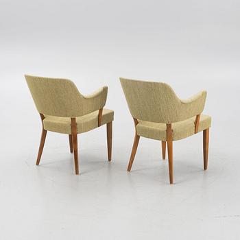 Carl Malmsten, armchairs, a pair, "Lata Greven".