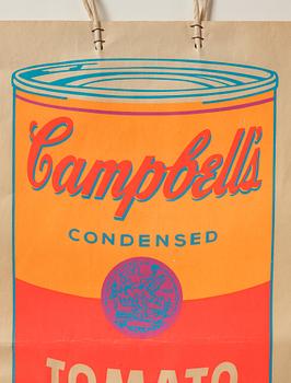 Andy Warhol, "Campbell's soup can (Tomato)".