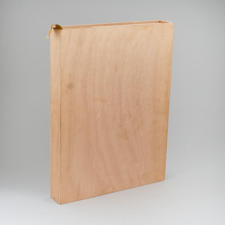 BOOK, "ONE CENT LIFE", Walasse Ting, edited by Sam Francis and published by E.W. Kornfeld, Bern, 1964. Edition 740/2000.