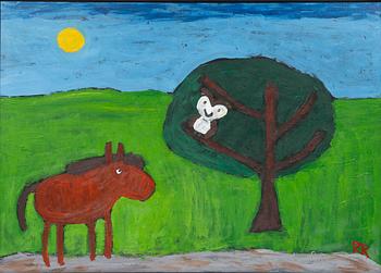 Roger Risberg, "Häst å uggla".