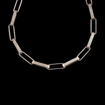 HALSLÄNK, sterlingsilver, Cecilia Johansson, Göteborg 1999. Vikt 68 g.