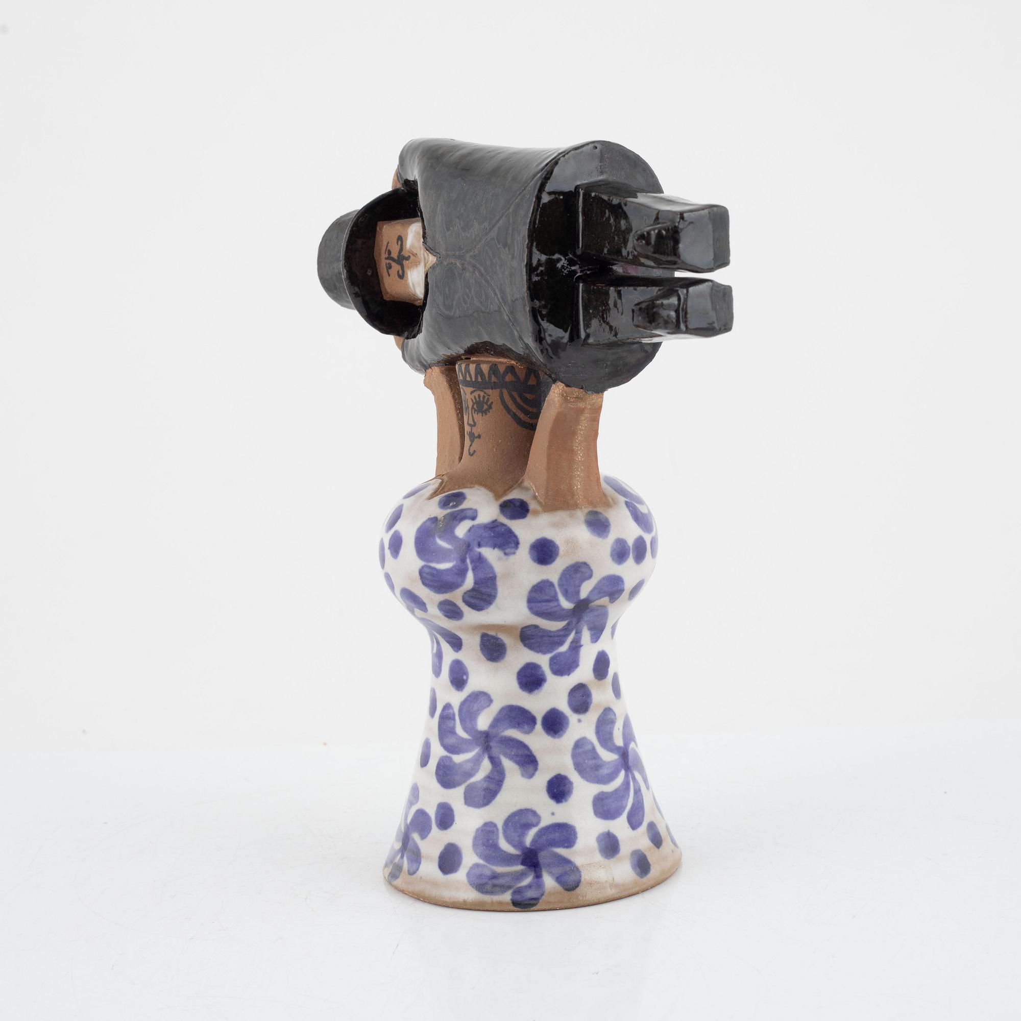 Lisa Larson, figurin, "Samhällsdebatten", Gustavsberg.