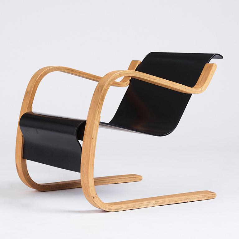 Alvar Aalto, a 'model 31' armchair, produced by O.y Huonekalu-ja Rakennustyötehdas, Finland or Aalto Design, Swedish Artek Hedemora.