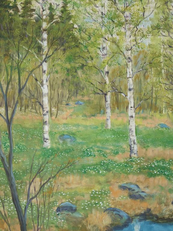 Hans-Erik Eriksson, Birch trees.