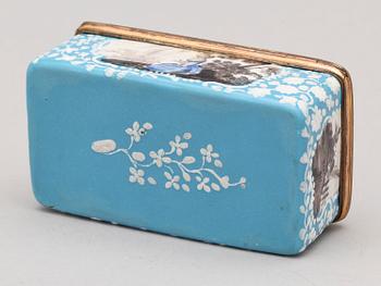 DOSA, emalj, troligen England, 1800-tal.