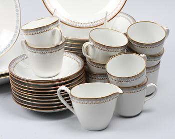 MATSERVIS samt KAFFESERVIS, ca 76 delar, porslin, Rörstrand.