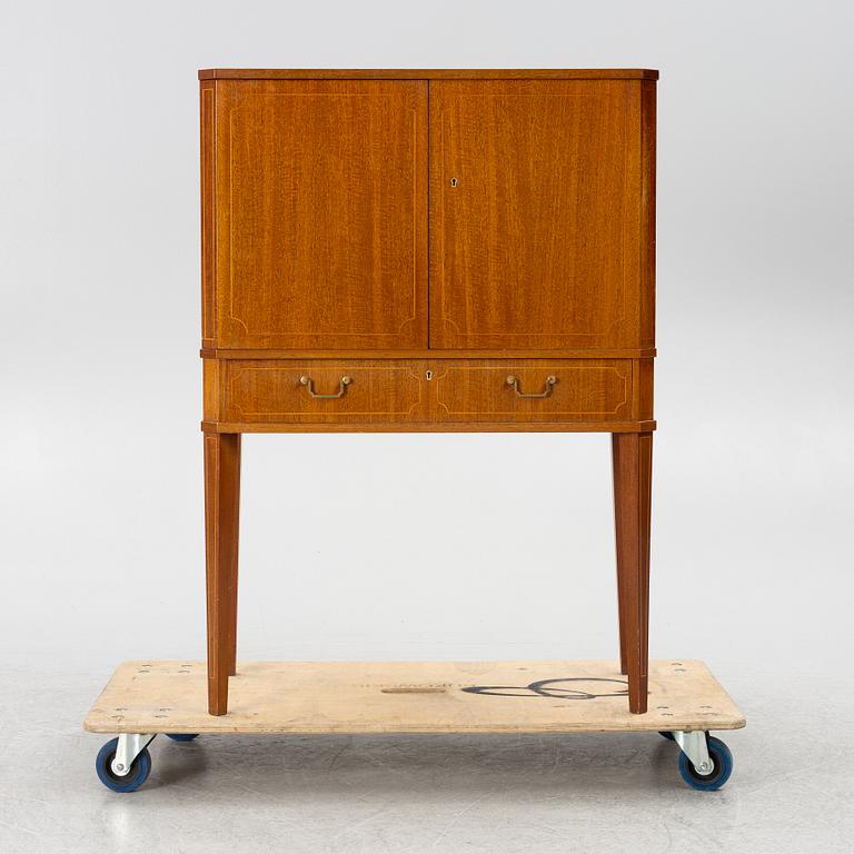 Bar cabinet, mid-20th century.