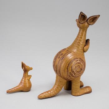 A stoneware figurine by Lisa Larson, Gustavsberg 1966-1979.