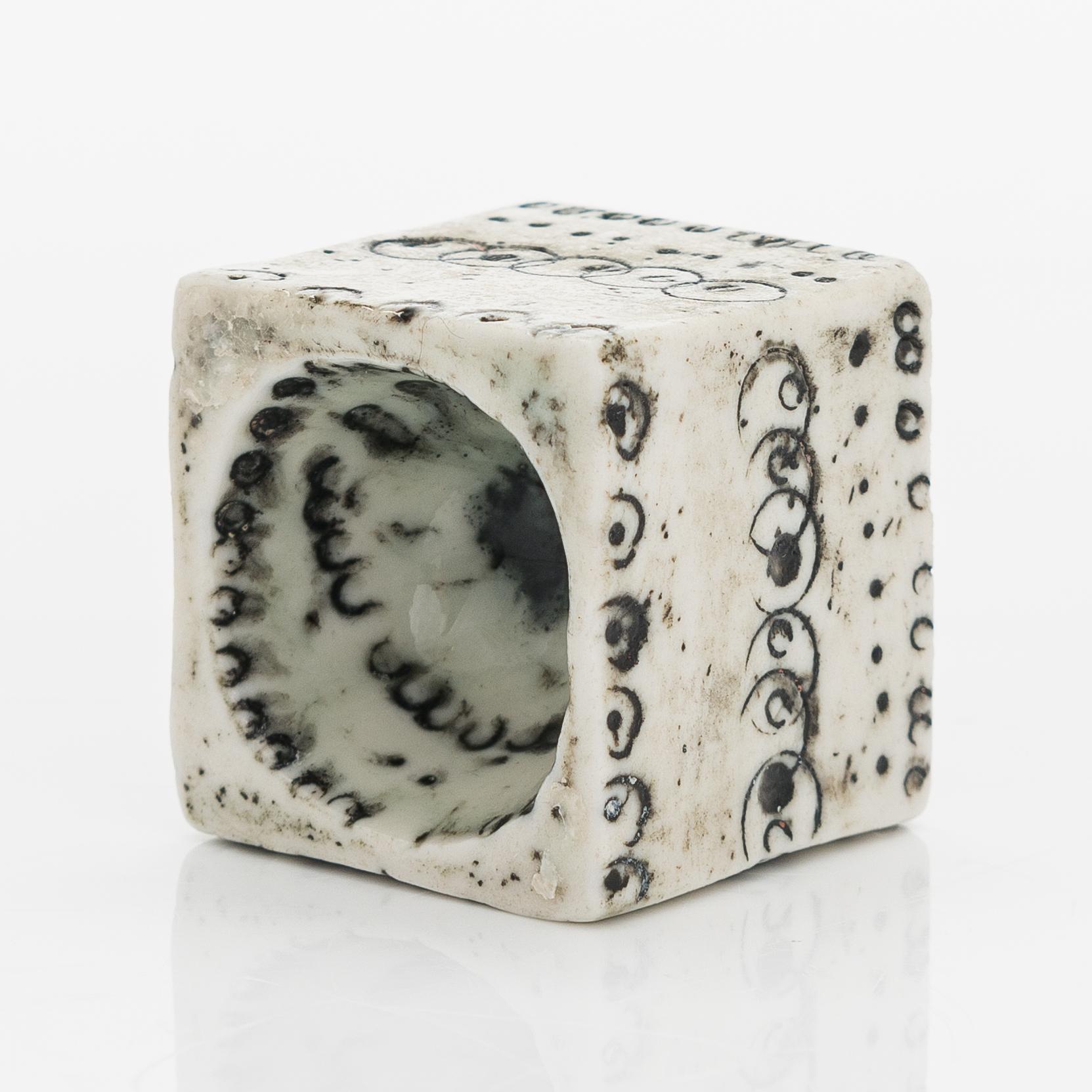 Rut Bryk, a stoneware cruet signed BRYK.