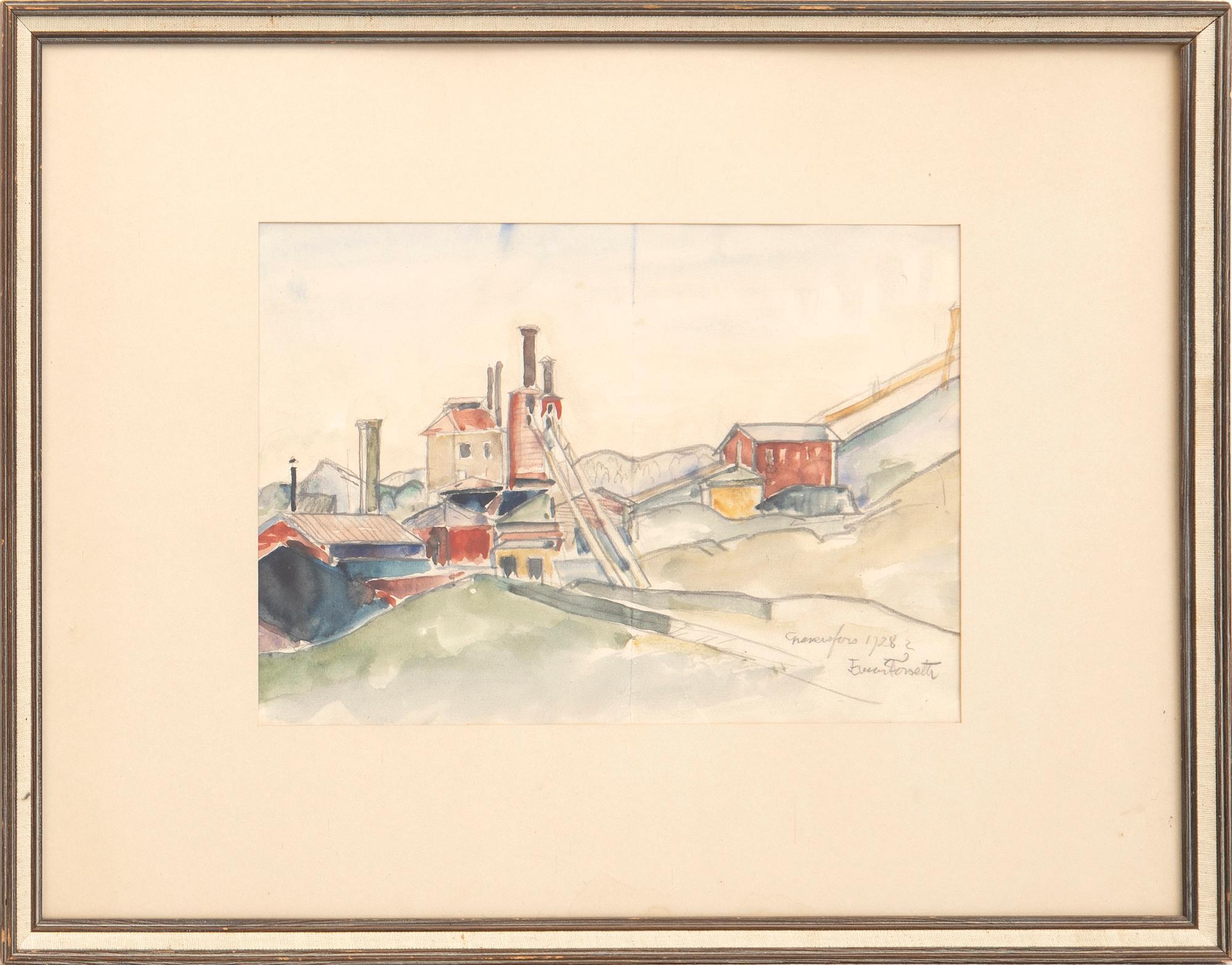 Einar Forseth, Sawmill.