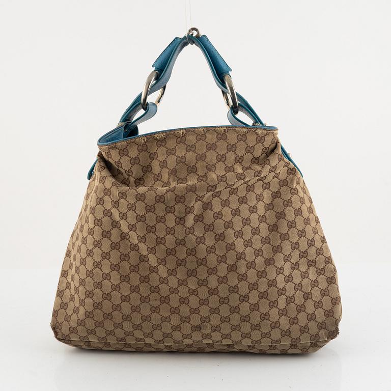 Gucci, "Horsebit Hobo" bag.