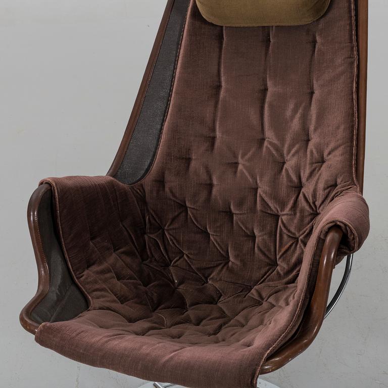 BRUNO MATHSSON, a pair of "Jetson" loungechairs.