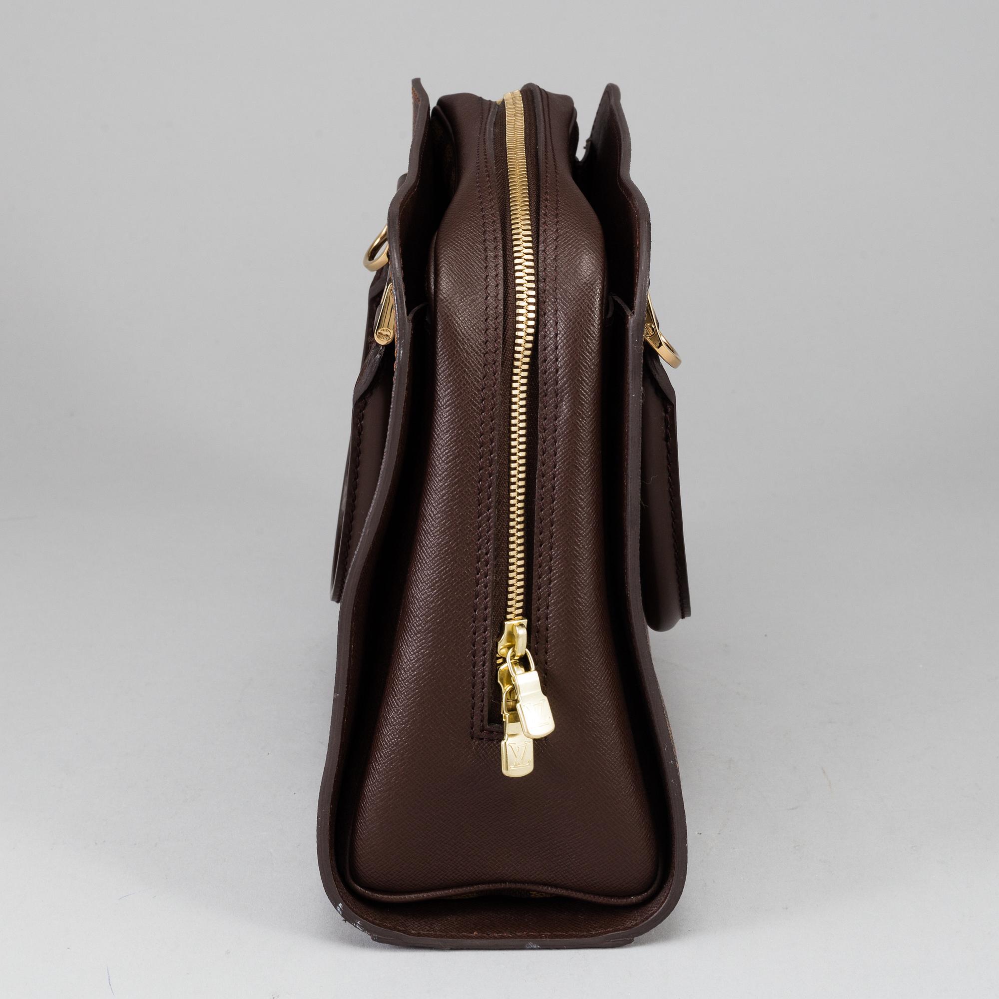 LOUIS VUITTON, a Daier Ebene 'Triana' handbag, 2001.