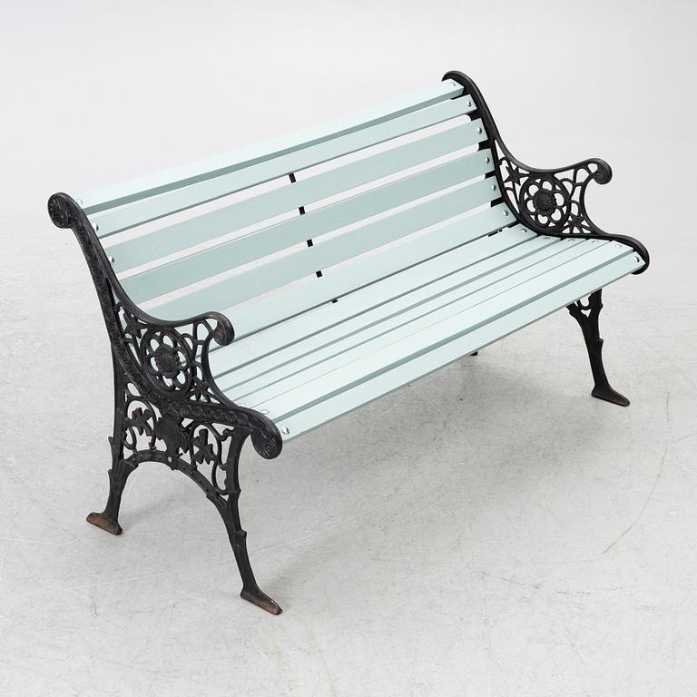 Trädgårdssoffa, 1900-talets andra hälft.