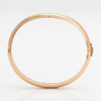 Armring, 14K guld, Aimo Koskinen, Helsingfors 1967.