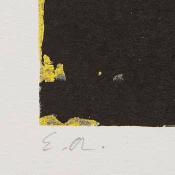 Ola Billgren, color lithograph, sigbed -81 EA.